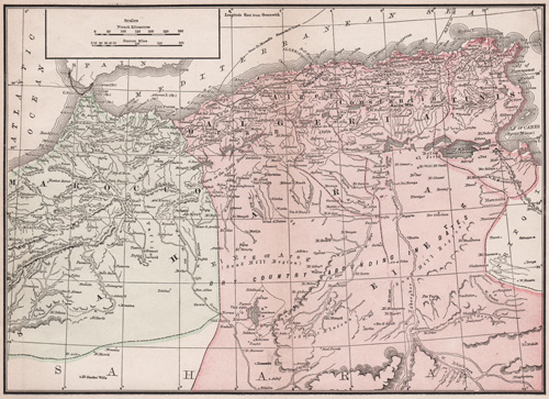 Marocco [Morocco], Algeria, Tunis [Tunsia] 1891